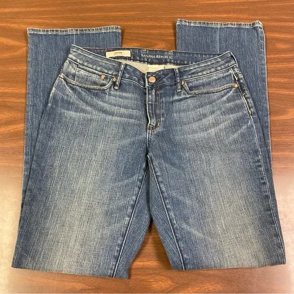 Banana Republic Urban Boot Cut Stretch Jeans, Size 6, NWT - Picture 8 of 13